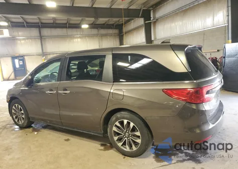 2022 Honda Odyssey Exl из США, поврежденный, VIN 5FNRL6H70NB062848